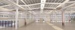 Painted Industrial Prefab / Pre-Engineered Steel Structure Building Light Steel