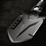 Straight Handle Multi Function Camping Shovel 83cm