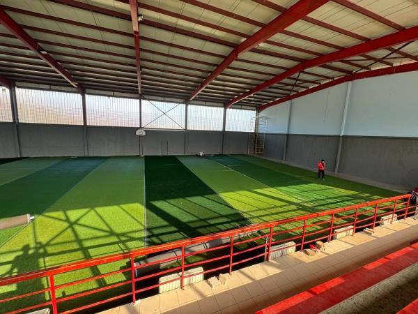 Buy cheap 8-10 Years Life Span Artificial Football Pitches Project Install At Macedonia from wholesalers