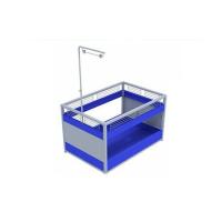 Buy cheap Plastic Easy Assembly Promotional Display Counter 800 * 500 * 1000mm For product