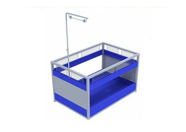 Buy cheap Plastic Easy Assembly Promotional Display Counter 800 * 500 * 1000mm For Supermarket Mall from wholesalers