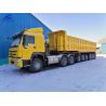 Buy cheap 80000kg 9 Axles 45m3 Dump Truck For Ghana from wholesalers