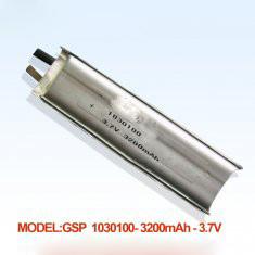 Buy cheap High capacity Li-Polymer battery 1030100 3200mAh 3.7V from wholesalers