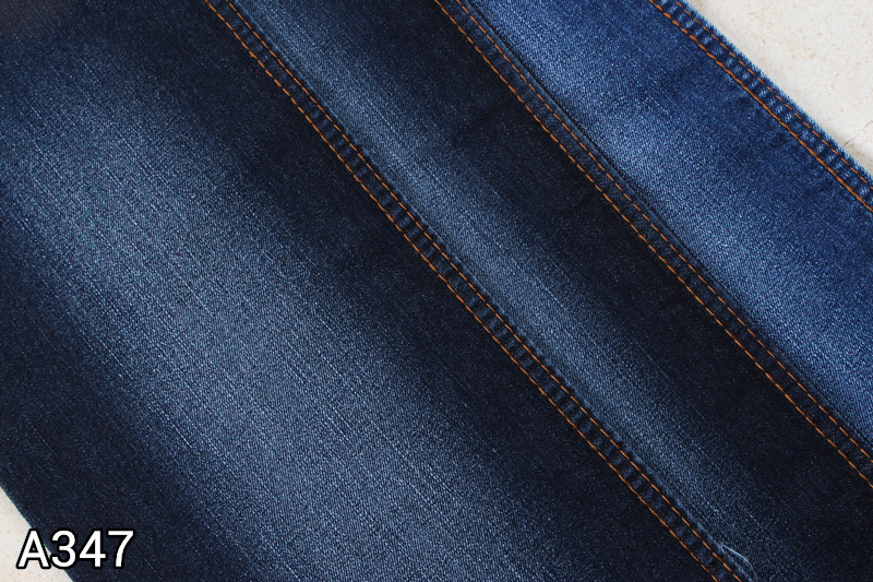 Yarn Slub 9Oz Stretch Denim Fabric 3/1 Right Twill