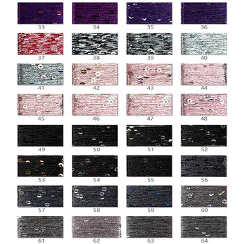 100% Polyester Hand Arm Knit Yarn Super Bright Decoration With Clothing Ornament