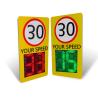 Buy cheap Waterproof Radar Speed Signs with ±1KM/H Accuracy and 433 Wireless Communication from wholesalers