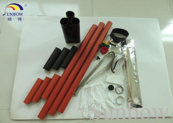 Buy cheap 11kV Heat Shrink Cable Joints Cable Accessories for 3 Core XLPE Cables from wholesalers