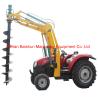 Buy cheap Professional tractor crane pole erection machine pole post cum auger machine for sale from wholesalers
