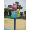 Buy cheap Water Playground Bear Spray Fiberglass Aqua Park Equipment , Custom Water Pool Toys from wholesalers