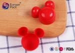 Non Toxic Plastic Mickey Mouse Clubhouse Cookie Cutters ABS Material