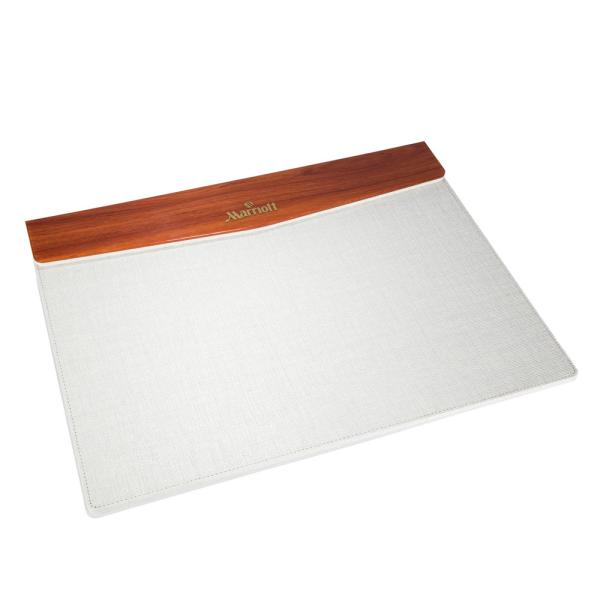 Buy cheap Free sample china manufacturer 5-star hotel real leather office desk pad from wholesalers