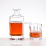 Hot Stamping Glass Bottle for Liquor Wine Whisky Vodka Tequila Transparent