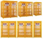 Recessed Handle Chemical Storage Steel Cabinet Fireproof ABCFor Industrial Use