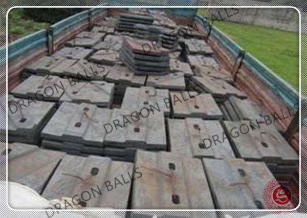 Buy cheap High Mangnese Steel Cement Mill Shell Liners For Ball / Rod Mill Machine from wholesalers
