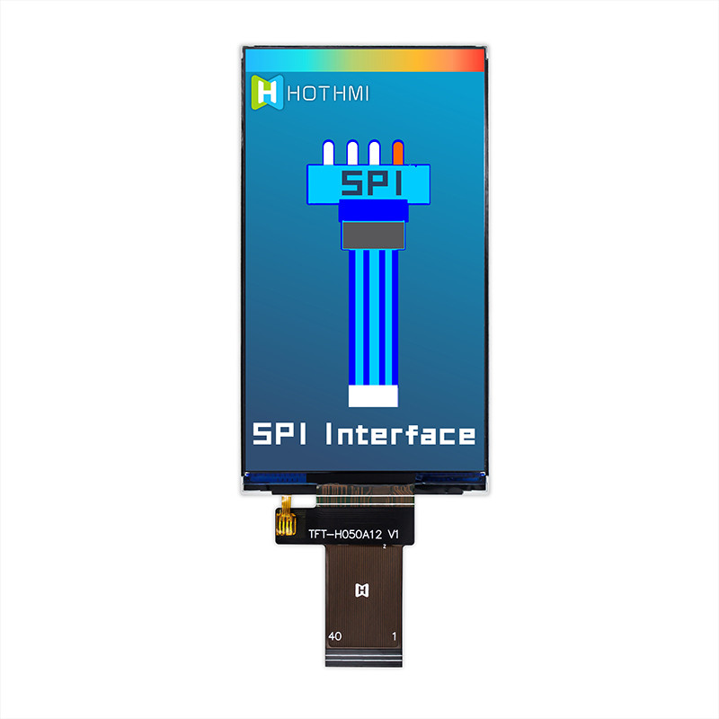 5.0 Inch IPS 480x854 Wide Temperature TFT Display Panel ST7701S For Industrial Computer