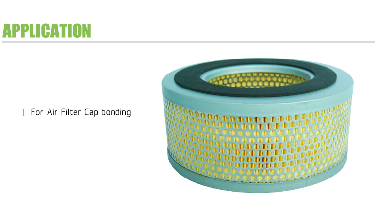 Air filter EVA hot melt glue