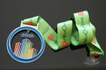 Die Casting Metal Award Medals , Virture Races Finish Soft Enamel Silver