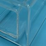 Double Wall Square Quartz Tube Good Soldering Skills Low Thermal Expansion