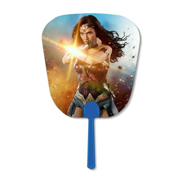 Buy cheap SGS Custom Lenticular Printing Celebrity Plastic Hand Held Fans from wholesalers