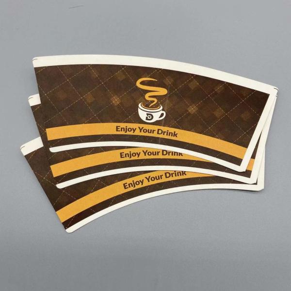 Buy cheap Compostable 6.5OZ Cup Stock Paper Waterproof Coated Food Grade from wholesalers