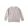 Buy cheap Rose Gold Foil Print Round Neck Quilted Pullover Sweater For Women from wholesalers