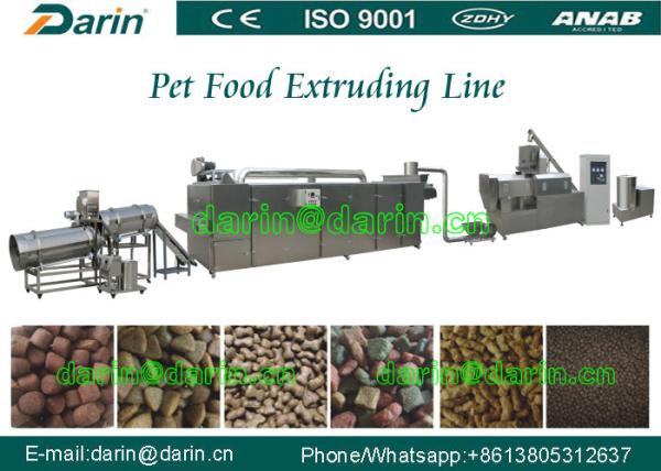Buy cheap Mult - function Snacks Pet Food Extruder Machine 120 - 150kg/hr 150 - 300kg/hr from wholesalers