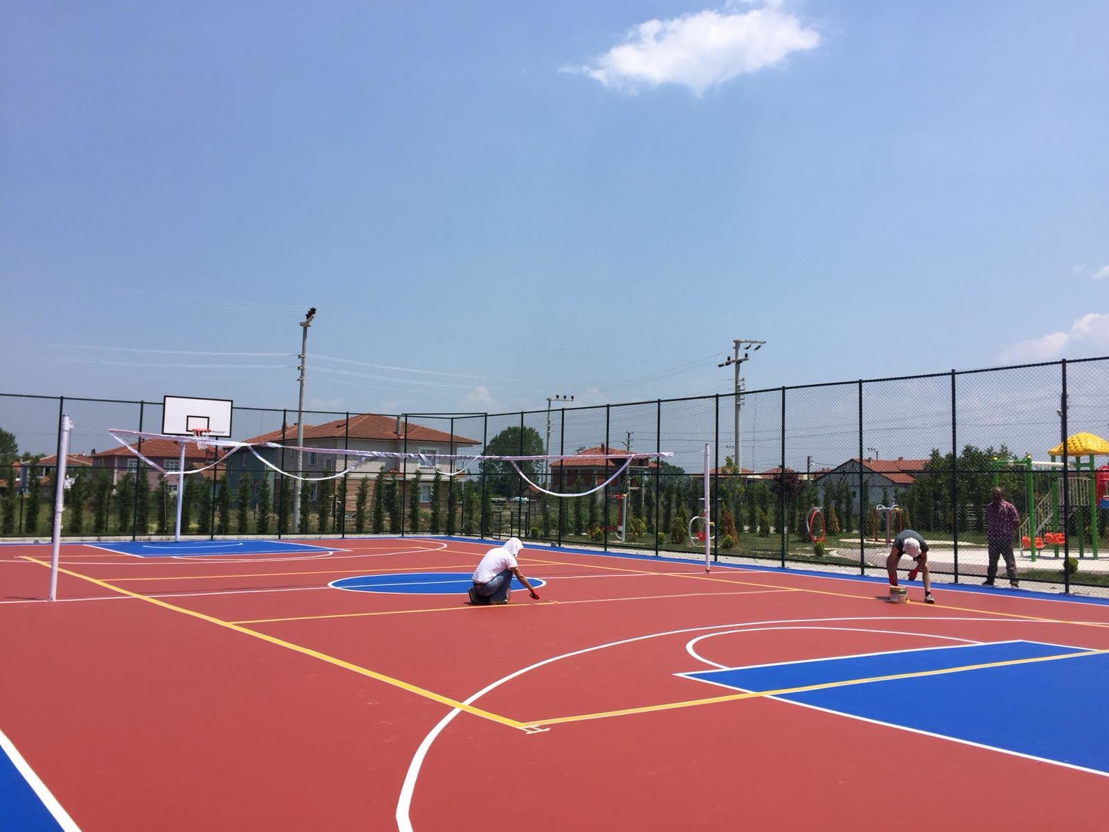 20kg/Drum Polyurethane Athletic Flooring Durable And For Sports Venues