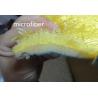Buy cheap 40 * 60 Cm Yellow Beautiful Microfiber Dust Mop Fleece Bathroom Anti - Skid Rubber Mat from wholesalers