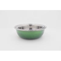 Buy cheap 3pcs Popular selling colorful bird feeder Jar stainless steel feeding bowl product