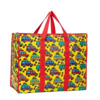Buy cheap Waterproof Shopping Woven Bag Nylon Handle Customizable Print Load Capacity 20 product