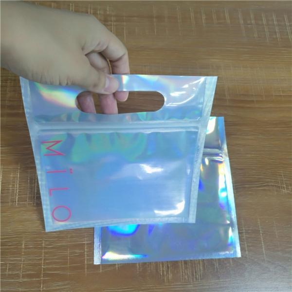 Buy cheap Custom printed colorful zip lock clear plastic bags for cosmetic makeup brush packaging from wholesalers