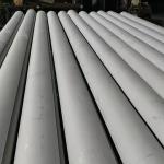 SS409 SS410 SS430 Brushed Stainless Steel Pipe 5M 5.5M 6M Acid Resistance