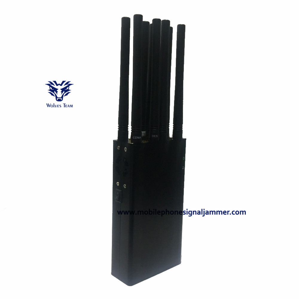 Durable Mobile Phone Signal Jammer 135-2600MHz GSM CDMA 3G 4G Wi Fi Lojack 12 Bands