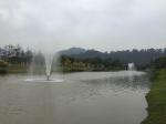 Colorful Lighted 1m SS304 Outdoor Musical Fountain Project