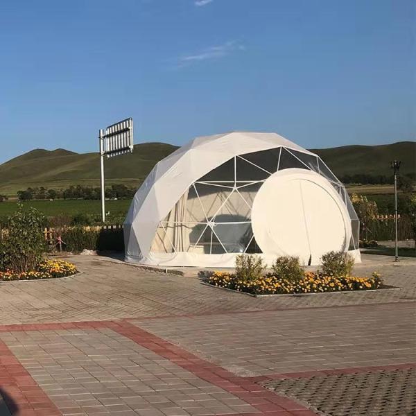 Buy cheap Igloo Glamping Geodesic Dome Tent Winter PVC Cloth 2-10 People Living from wholesalers