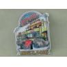 Buy cheap Brass Stamped Soft Magnet Fridge Souvenir Badge , Customized Metal Car Emblem from wholesalers