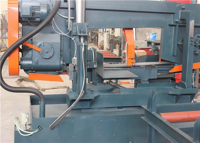 Semi Automatic Steel Cutting Bandsaw , Band Saw Cutting Machine CE / ISO