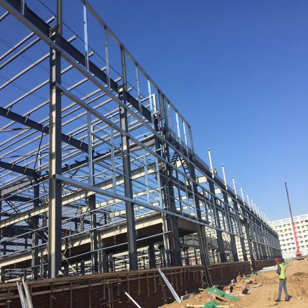 Buy cheap Q355 Q235 Steel Structure Warehouse Prefabricated Industrial Factory Building from wholesalers