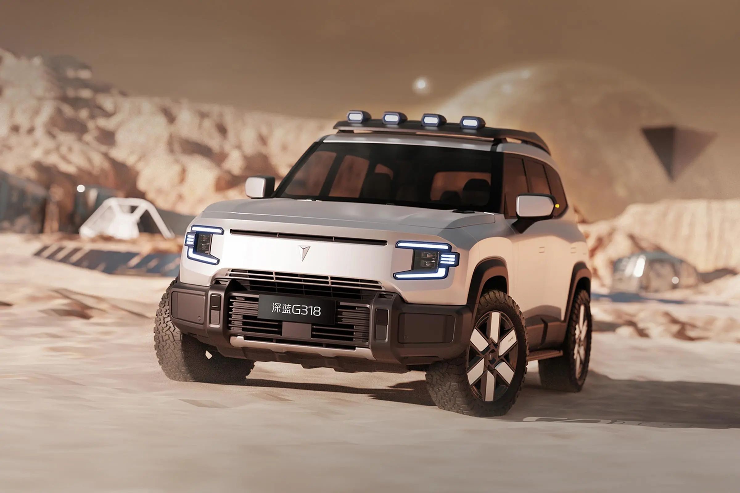 Changan Shenlan G318 Electric Hybrid SUV 4WD Off Road EV Car New Energy Vehicle