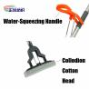 Buy cheap 126cm Telescopic Stainless Steel Mop PVA Sponge Squeeze Dry Flat Mop from wholesalers