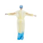 Nonwoven Plastic Isolation Gowns , Unisex Disposable Medical Exam Gowns