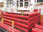 Straight Concrete Pump Spare Parts Concrete Pump Pipe Tube 2M