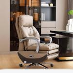 Stainless Steel Tall Office Chair with Self-Attaching Armrests and Reclining