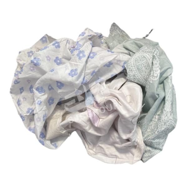 Buy cheap IMPA NO 232910 Lint free Cut reused hotel used bed sheet rags Cotton Rag 20kg Cotton Wiping Rags for Cleaning from wholesalers