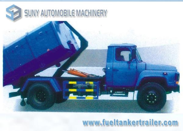 Buy cheap 140 Long Cab Lifting Diesel Garbage Trucks / Refuse Truck YC4E140-33 Engine from wholesalers