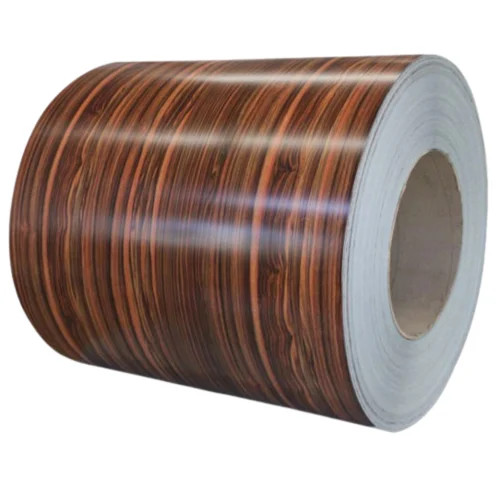 40 Years Warranty HDP Wood Grain Steel Metal Sheet Used For Facade Cladding 26Ga