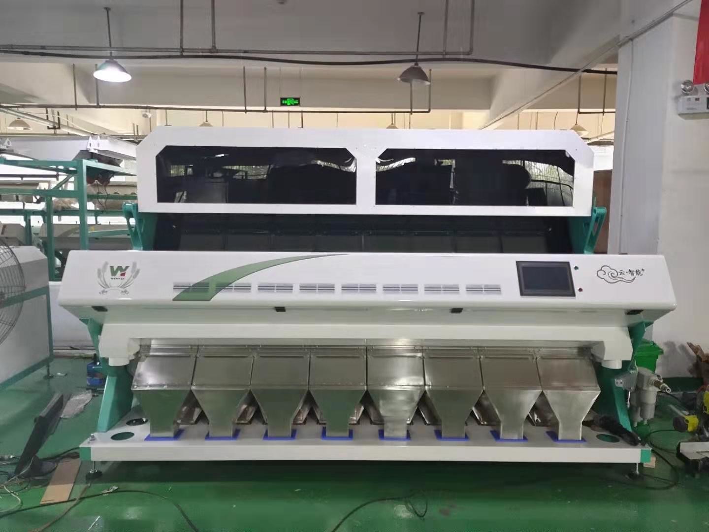 WENYAO Parboiled Japonica Sorghum Rice Color Sorter 8 Chutes