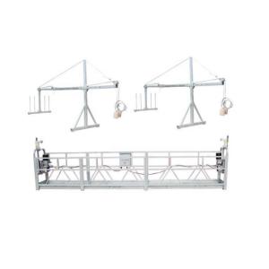 Wholesale Construction building 500kg ZLP wire rope suspended working platform for sale from china suppliers