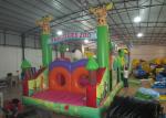Inflatable Parcours Zoo animals Insane inflatable obstacle course sessions