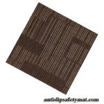 Office Hotel Commercial Polypropylene Carpet Tiles Bitumen Backing 50x50CM